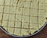 A picture of step 5 of Maisoor paak sweet.