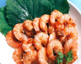 Hình bước làm 5 của món Tôm xào tỏi