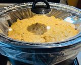 A picture of step 5 of Crockpot Beefy Onion Pork Chops.