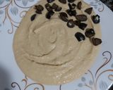 A picture of step 5 of Hummus and lavash.