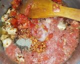 A picture of step 7 of Tomato Curry Macaroni.