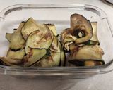 Foto del paso 8 de la receta: "Canelones" de berenjena rellenos de pollo y calabacín