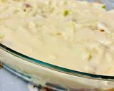 A picture of step 3 of Chicken breast with vegetables in cheese sauce.