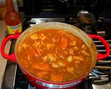 A picture of step 6 of Mike's EZ Chicken Sausage & Shrimp Gumbo.