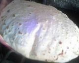 A picture of step 14 of Phulka Chapati.