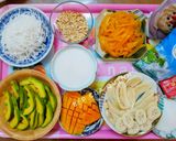Hình bước làm 1 của món Kem trái cây tươi