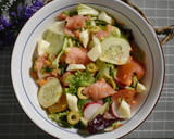 Foto del paso 2 de la receta: Ensalada con salmón ahumado