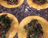 A picture of step 10 of Spinach and Mushroom Enchiladas.