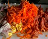 Foto del paso 7 de la receta: Quibbe al horno con relleno de lomo de cerdo y vegetales!