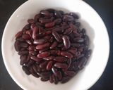 A picture of step 1 of Rajma cutlet (Kidney beans).