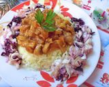Pas rețetă Pilaf cu sos de ciuperci (de Post) 3 fotografie