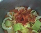 A picture of step 3 of Chicken Dalcha.
