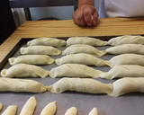 Foto del paso 4 de la receta: Pan de pebetes, viena y tortuga