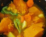 Foto del paso 4 de la receta: Crema de zapallo con toque ayurveda