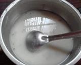 A picture of step 1 of Riceflour  and  idli rava cutlets.