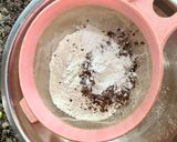 A picture of step 1 of Chocolate waffles.