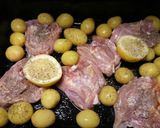 A picture of step 3 of Chorizo and lemon chicken.