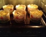 Foto langkah ke 6 dari resep 687.Blueberry Crumble Muffin.