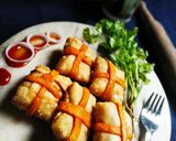 পটাটো চিকেন পার্সেল(Patato Chicken Parcel Recipe In Bengali) রেসিপি ধাপ - 4 ছবি