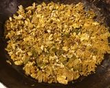 A picture of step 2 of California Farm Egg Fried Rice.