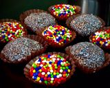 Hình bước làm 4 của món Bánh Brigadeiro - Bánh Sữa Ca Cao Brazil