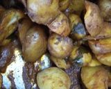 A picture of step 2 of M's chilli Baby Potatoes.
