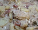 Foto del paso 3 de la receta: Mollejas con crema roquefort y papas