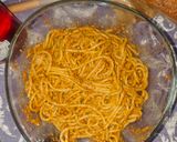 Foto del paso 5 de la receta: Espaguetis al Pesto Rosso