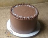 Gambar langkah 15 resipi Chocolate Moist Cake with Chocolate Cremeux.