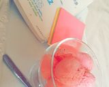 صورة لخطوة 1 من وصفة كلاص البطيخ الأحمر ونكهة الفراولة 🍉🍓