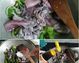 Foto langkah ke 4 dari resep Cumi-Cumi masak "tinta hitam".