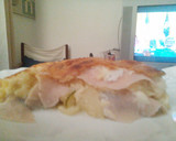 Foto del paso 7 de la receta: Pastel de berenjenas y calabacín light (con pavo, queso y huevos