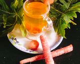 A picture of step 3 of Gajar ki kanji (carrot 🥕 drink/ kanji).