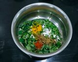 A picture of step 3 of Methi With Spring Onion Cheela.