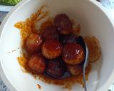 Foto del paso 4 de la receta: Boles de lechuga con albóndigas en salsa picante