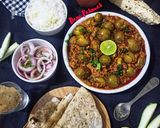 A picture of step 6 of Gumberry Curry Sabji / Gunda Ki Gravyvali Sabji.