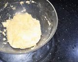 A picture of step 1 of Aloo kachori.