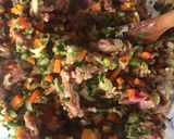 A picture of step 3 of Chilean Meatloaf (Asado Alemán).