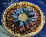 Une image de l'étape 10 de Tarte aux 3 prunes, amandes et pignons de pin.
