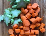 A picture of step 1 of Easy green vegetable lemongrass soup #vegan #vegetarian #gluten-free #paleo.