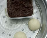 Gambar langkah 2 resipi Kue pau inti kacang merah #Umie.