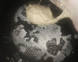 A picture of step 2 of Nigerian flat bread (gurasa).