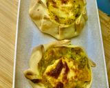 Foto del paso 10 de la receta: CANASTITAS DE ZAPALLO CALABAZA Y BROCOLI 🎃🥦🧅🧀 (con salsa blanca)