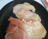 Foto del paso 1 de la receta: Cuadritos de pechuga BBQ - Bistec