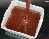A picture of step 3 of Chocolate brownie without oven.