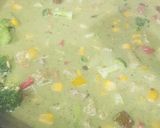 A picture of step 5 of Veg Thai Green Curry 🥗🌶️🧄.