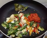 Foto langkah ke 5 dari resep Cumi Asin Pete.
