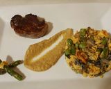 Foto del paso 24 de la receta: Solomillo con revuelto de fredolics y espárragos trigueros
