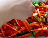 A picture of step 4 of Broccoli Salad.