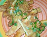 A picture of step 19 of Haleem Fries.